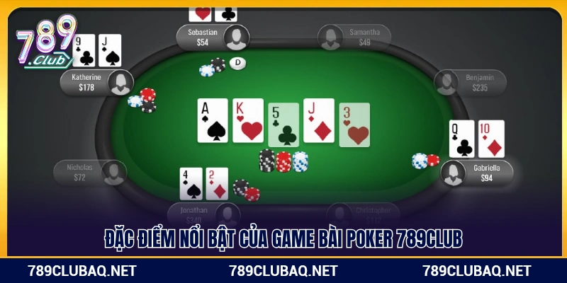 Ưu điểm đáng chú ý của Poker 789Club